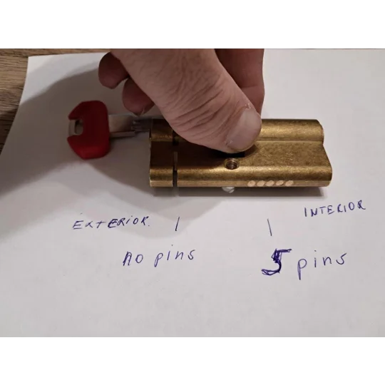 KingLock High Secuyrity Cylinder Lock with 4 Keys
