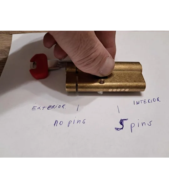 KingLock High Secuyrity Cylinder Lock with 4 Keys
