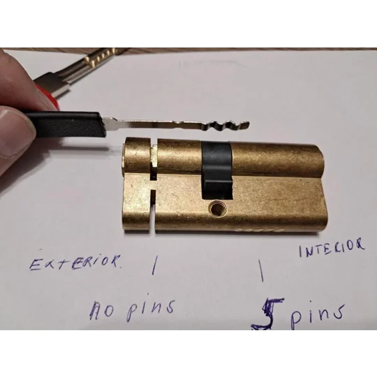 KingLock High Secuyrity Cylinder Lock with 4 Keys