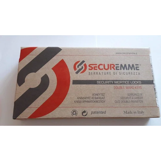 SECUREMME 2020 (Italy) 4-turns HIgh Security Double Bit Lever Lock
