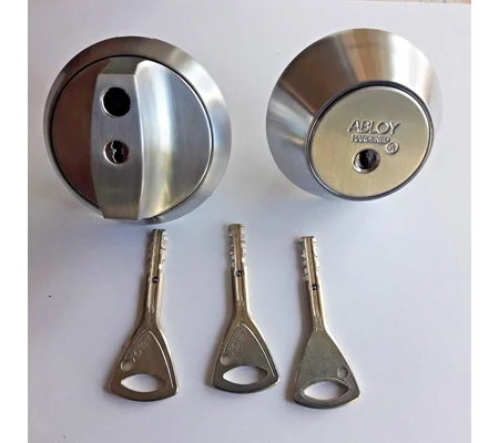 Abloy ME155T Protec2 Single Cylinder With Lockable Thumbturn Deadbolt