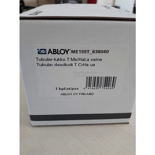 Abloy ME155T Protec2 Single Cylinder With Lockable Thumbturn Deadbolt