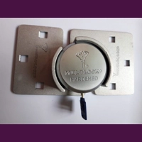 Mul-t-lock TR 100 Hockey Puck Padlock +Hasp