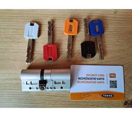 TOKOZ PRO 300 High Security Lock With 5 keys and Keycode Card
