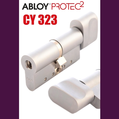 ABLOY CY323T PROTEC 2  Cylinder Lock With A Thumbturn