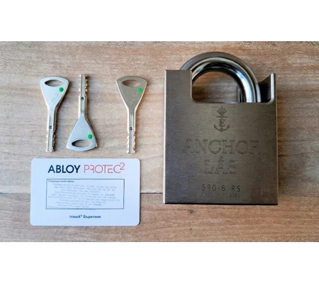 ANCHOR LÅS 590-6 For Euro Profile Cylinder /Sweden/High Security Padlock