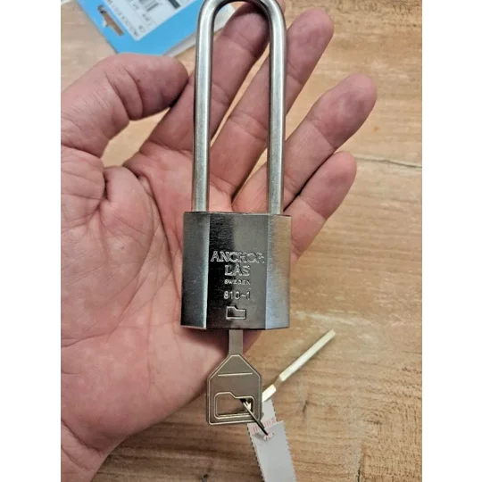 ANCHOR LÅS 810-1 S20 /810 -1 S80 /Sweden/High Security Padlocks With 2 keys