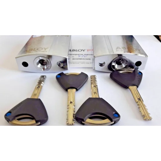 2 X Abloy PL 342 T/25 PROTEC 2 Keyed Alike /Hardened Steel Padlocks