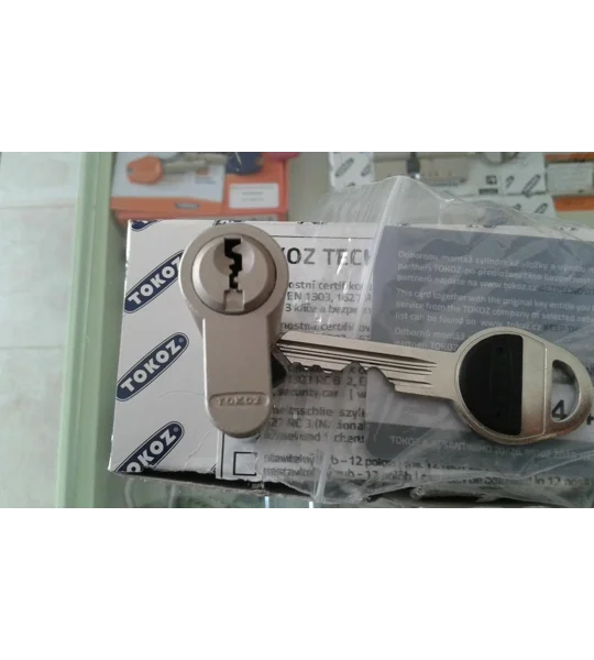 TOKOZ TECH 300 High Security Lock .With 3 Keys And Keycode Card