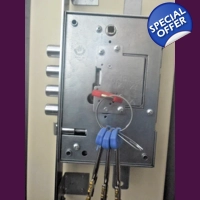 SECUREMME 2503 .Class 7 Door Lock .4-Turns