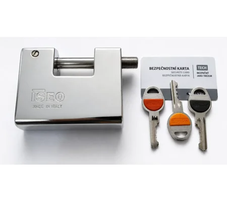 ISEO Boxer 809909I High Security Padlock 90mm For Cylinder Lock