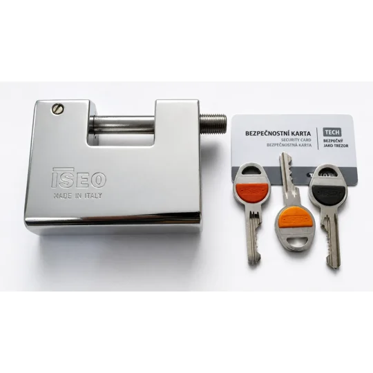 ISEO Boxer 809909I High Security Padlock 90mm For Cylinder Lock