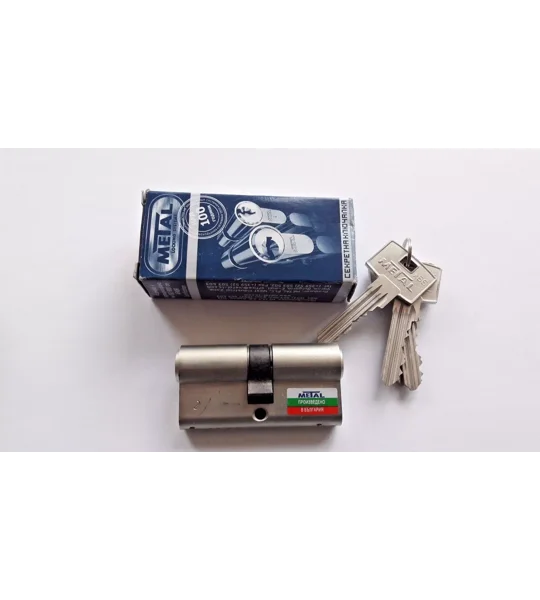 METAL X6S /S-Profile Security Cylinder lock With 4 keys