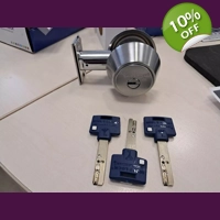 MUL-T-LOCK HERCULAR DEADBOLT - INTERACTIVE+/Sing..