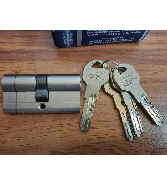 METAL Zx5J High Security Cylinder Lock With 4 Keys