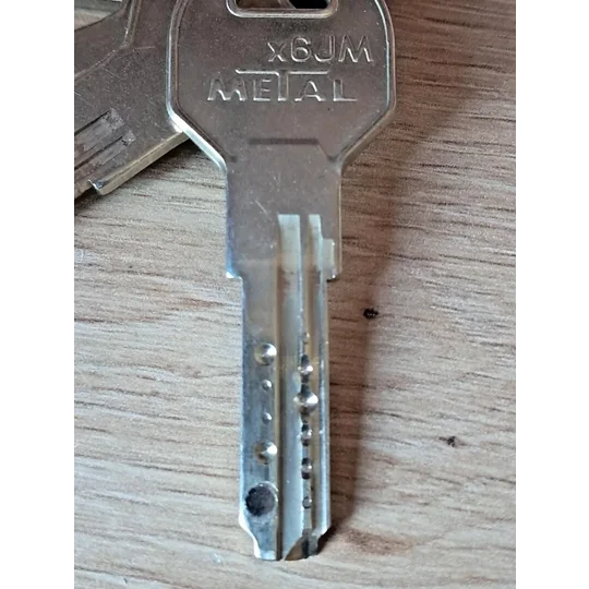 METAL X6JM High Security Cylinder Lock With Magnetic Pin
