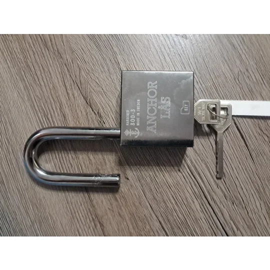 ANCHOR LÅS 800-3 S50 High Security Padlock With 2 keys