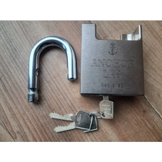 ANCHOR LÅS 590-6 For Euro Profile Cylinder /Sweden/High Security Padlock