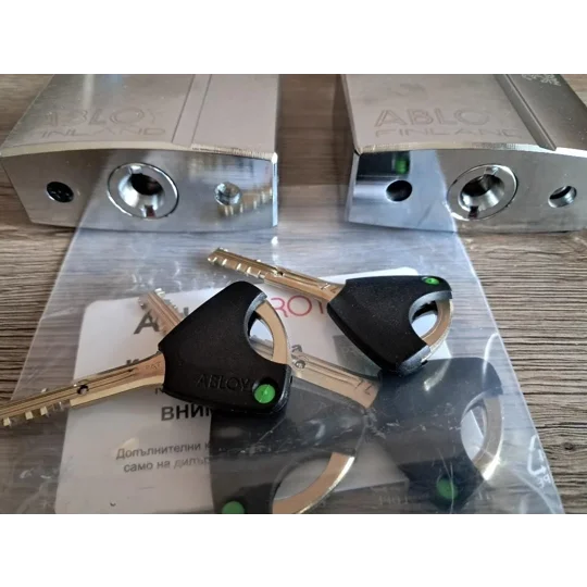2 X ABLOY PL 350/25 T PROTEC2 Keyed Alike Hardened Steel Padlocks With 4 Keys