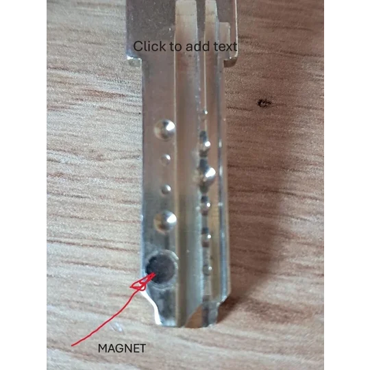 METAL X6JM High Security Cylinder Lock With Magnetic Pin