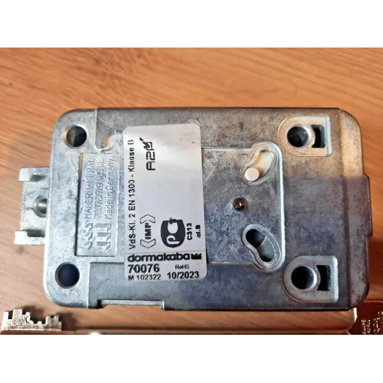 Dormakaba 70076 Variator B VDS Class 2/ Lock with 2 Keys
