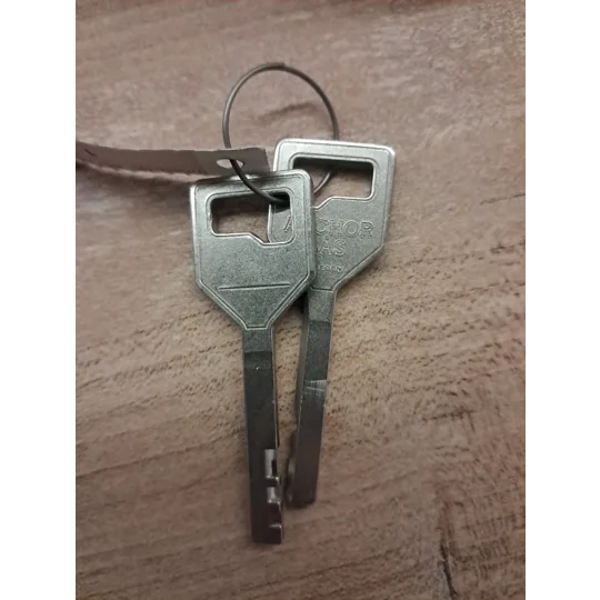 ANCHOR LÅS 610-1S 20 /Sweden/ Small Padlock With 2 keys