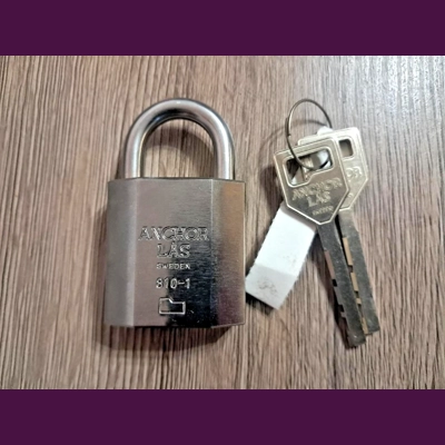 ANCHOR LÅS 810-1 S20 /810 -1 S80 /Sweden/High Security Padlocks With 2 keys