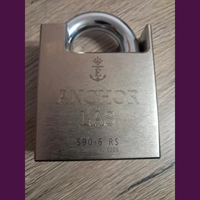 ANCHOR LÅS 590-6 For Euro Profile Cylinder /Sweden/High Security Padlock