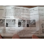 RIELDA 1200S (Italy)High Security Reprogrammable Cylinder Lock With 5 +1 Keys