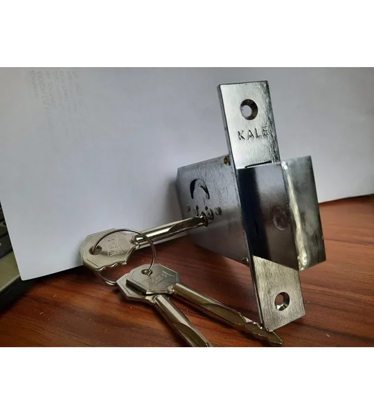 Kale Kilit 156F/Deadbolt/Crosskey Type Cylinder with 3 Keys
