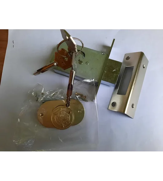 Kale Kilit 156F/Deadbolt/Crosskey Type Cylinder with 3 Keys