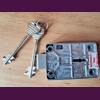 LOWE & FLETCHER 3012 Safe Lock 1 VDS Class 1  With2 Keys 90 mm