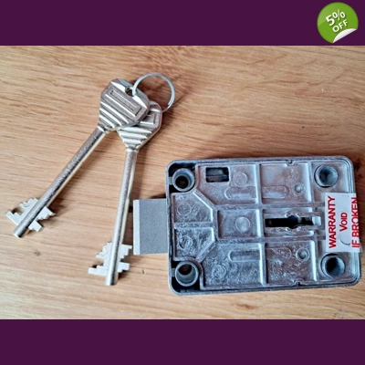 LOWE & FLETCHER 3012 Safe Lock 1 VDS Class 1  With2 Keys 90 mm