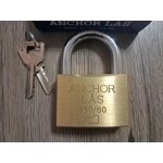 ANCHOR LÅS  350 Brass Padlock With 2 Keyss