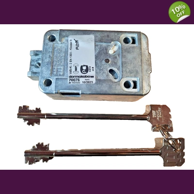 Dormakaba /Kaba Mauer 70076 Variator B VDS Class 2/EN 1300 A 11-Lever Lock with 2 Keys