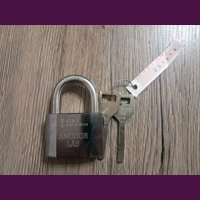 ANCHOR LÅS 620-2 S25/Sweden/ High Security Padlock With 2 ..