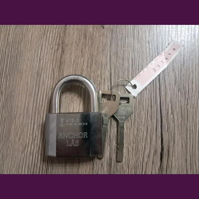ANCHOR LÅS 620-2 S25/Sweden/ High Security Padlock With 2 keys