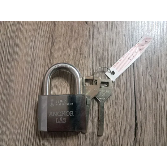 ANCHOR LÅS 620-2 S25/Sweden/ High Security Padlock With 2 keys