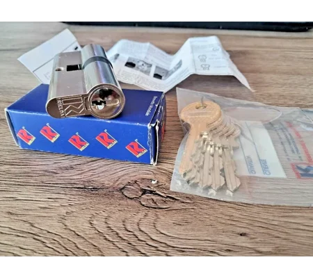 RIELDA 1200S (Italy)High Security Reprogrammable Cylinder Lock With 5 +1 Keys