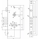 MAUER 101.128 /Assa Abloy Group/High Security Bolt Lock
