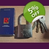 RIELDA 900-50/29 RS1 /Re-programable High Security Padlock With Key Set 3+1