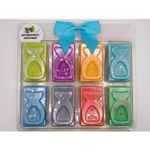 AFTERSHAVE INSPIRED SELECTION/GIFT CLAMSHELL. SOY WAX MELT..