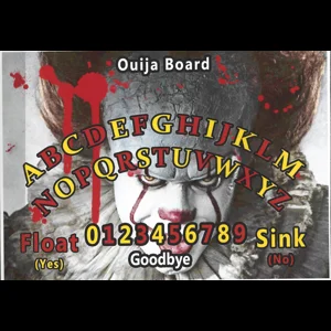IT HORROR Movie Ouija -Oracle Board | EVP | Seances | Ghost Haunts | Bill Skarsgard Pennywise