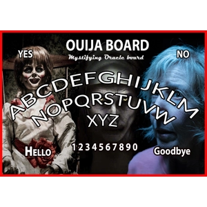 Tiffany Horrors : Annabell / Insidious Inspired Conjuring Ouija Board Poster Print
