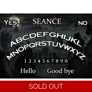 Tiffany Horrors Spooky Graveyard Ouija / seance board | Ghost Hunts | EVP