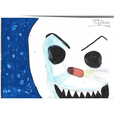 Jack Frost Killer Snowman Poster Print By Tiffany Horrror Jack Frost Killer Snowman Poster Print By Tiffany Horrror