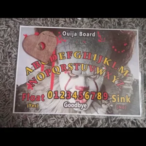 IT HORROR Movie Inspired Ouija -Oracle Board | EVP | Seances | Ghost Haunts