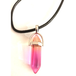 Pink Aventurine Pendant Necklace | Emo | Goth | Punk | Wicca