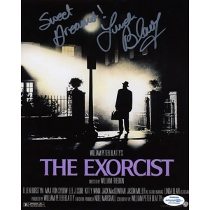 The Exoricist  8 x 10 Movie print signed by Linda Blair