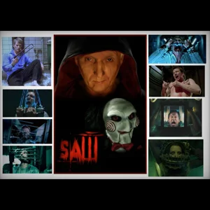 Limited Edition Saw Death Scene A4 Poster Print